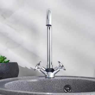 Смеситель для кухни РМС SL115-274F хром