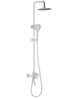 Душевая стойка Wonzon & Woghand Click WW-N3S962-MW белый матовый