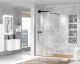 Душевая перегородка CEZARES LIBERTA-L-1-120-120-C-NERO кронштейн 120см