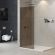 Душевая перегородка CEZARES LIBERTA-L-1-TB-80-BR-Cr