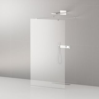 Душевая перегородка CEZARES LIBERTA-L-2-140-120-C-Cr кронштейн 120 см