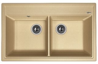Кухонная мойка Florentina Липси 820 бежевый