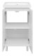Напольная тумба под раковину Misty Лира 50см белый