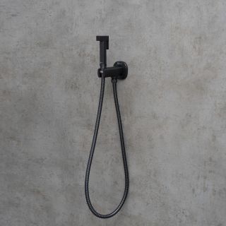 Гигиенический душ со смесителем Lemark Solo LM7172BL чёрный