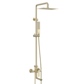 Душевая стойка Lemark Ursus LM7262BG брашированное золото