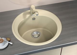 Кухонная мойка Florentina Лотос 510 чёрный