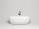 Ванна из искусственного камня Salini Luce S-Stone 100121M 170x85см белый матовый