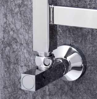 Вентиль запорный угловой Luxon  LX 855SCH0504 3/4"х1/2" г/ш  хромированный для п/с Квадратный