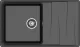 Мойка кухонная GranFest Чёрная Level LV-860 L чер