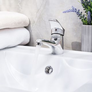 Смеситель для раковины РМС SL86-001 хром