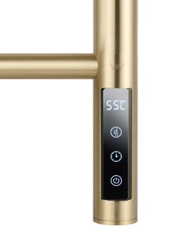 Полотенцесушитель электрический Wonzon & Woghand Bonn WW-AL409-BG 45x90 см брашированное золото