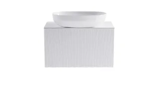 Тумба с раковиной Astra-Form М-40 4631177713590 80 см белый матовый