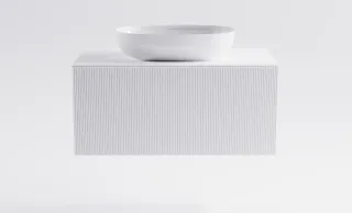Тумба с раковиной Astra-Form М-40 4631177713651 90 см белый матовый