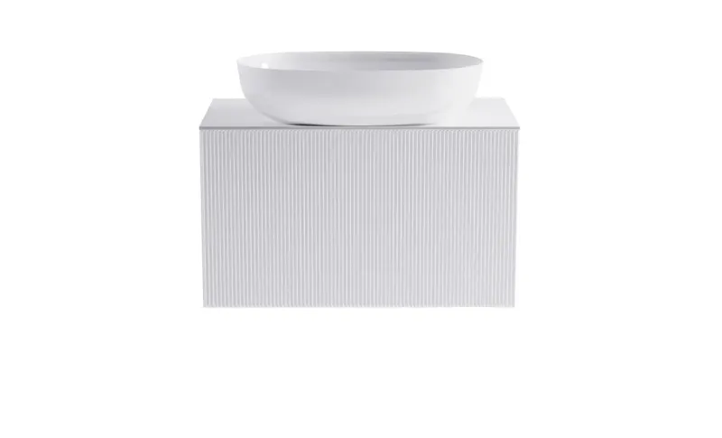 Тумба с раковиной Astra-Form М-40 4631177714818 80 см белый матовый