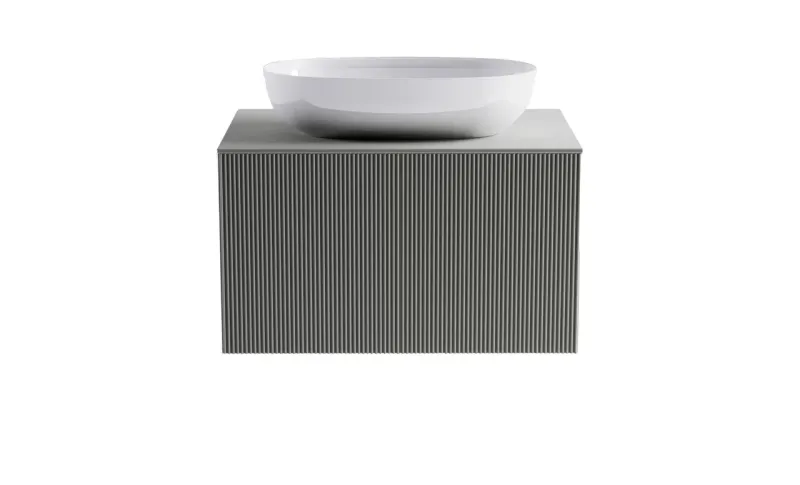 Тумба с раковиной Astra-Form М-40 4631177714702 70 см серый матовый