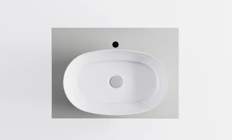 Тумба с раковиной Astra-Form М-40 4631177714702 70 см серый матовый