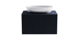 Тумба с раковиной Astra-Form М-40 4631177714740 70 см серый матовый