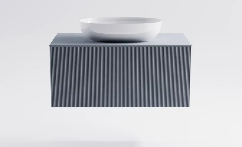 Тумба с раковиной Astra-Form М-40 4631177714849 90 см голубой матовый