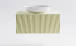 Тумба с раковиной Astra-Form М-40 4631177714917 100 см бежевый матовый