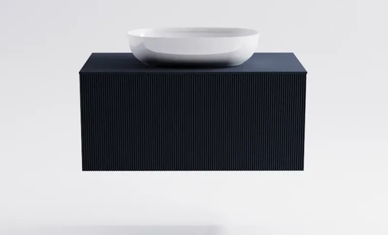 Тумба с раковиной Astra-Form М-40 4631177714924 100 см серый матовый