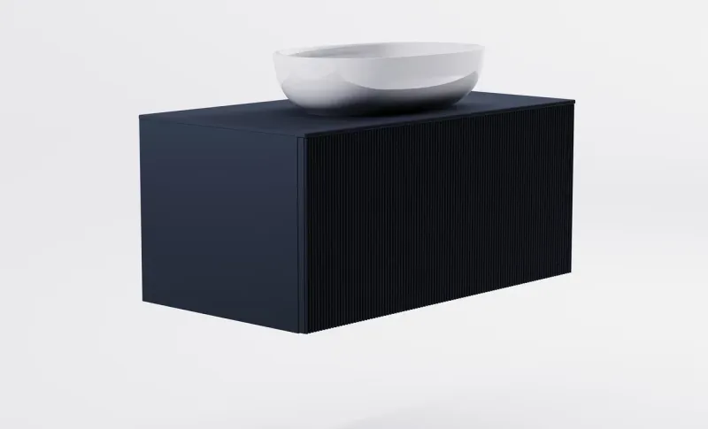 Тумба с раковиной Astra-Form М-40 4631177714924 100 см серый матовый