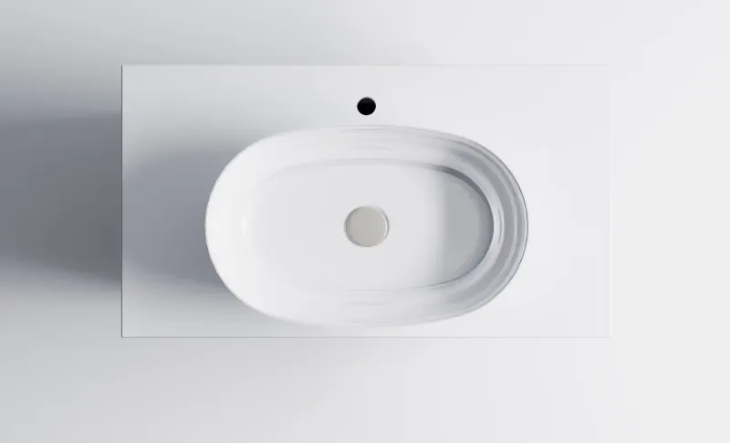 Тумба с раковиной Astra-Form М-40 4631177713293 100 см бежевый матовый