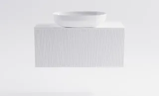 Тумба с раковиной Astra-Form М-40 Slim 4631177716133 100 см белый матовый