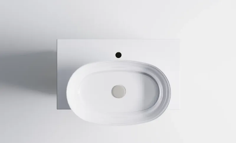 Тумба с раковиной Astra-Form М-40 Slim 4631177714542 80 см серый матовый