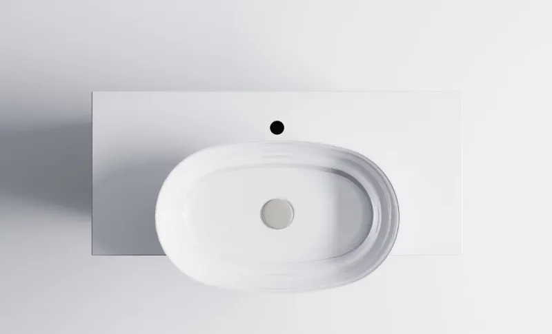 Тумба с раковиной Astra-Form М-40 Slim 4631177714627 90 см серый матовый