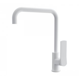 Смеситель для кухни Wonzon & Woghand WW-L1006-MW белый матовый