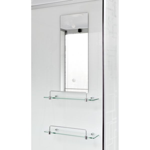 Душевая кабина Deto ЕМ4512 R LED с гм. 120х80х220 см