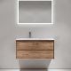 Подвесная тумба под раковину Sancos Marmi 2.0 MR2.0100LECH левая 99см дуб чарльстон