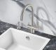 Смеситель для кухни Milacio Ultra MCU.554.SS под фильтр с краном для питьевой воды нержавеющая сталь