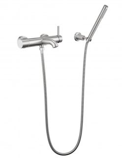 Смеситель для ванны с душем Milacio MCU MCU.350.SS нержавеющая сталь