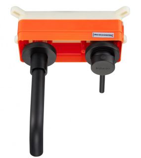 Встраиваемый смеситель для раковины Milacio Ultra MCU.552.MB чёрный матовый