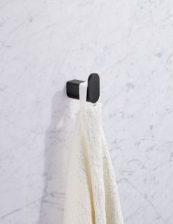 Крючок одинарный Milacio Ultra MCU.960.MB чёрный матовый