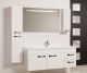 Зеркальный шкаф Акватон Диор правосторонний 120см белый 1A110702DR01R