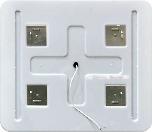 Зеркало BelBagno с LED-подсветкой и кнопочным управлением SPC-MAR-1200-800-LED-BTN