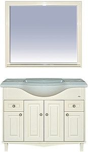 Напольная тумба под раковину Misty Шармель 105см бежевый