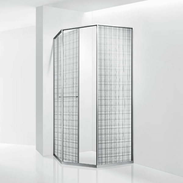 Душевой уголок RGW SV-82 "L" 33328288-241L 80x80 см хром