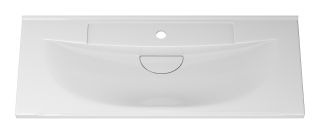 Напольная тумба под раковину Misty Лейла 100см белый