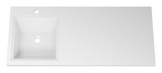 Раковина над стиральной машиной Misty Гавана 105см левая