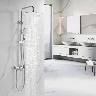 Душевая стойка Shevanik S4036 хром