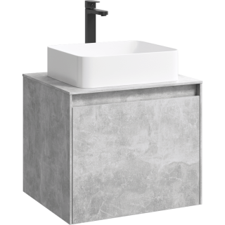 Подвесная тумба под раковину Aqwella Mobi MOB0106BS+MOB0706BS 60 см