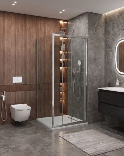 Душевой уголок CEZARES MOLVENO-AHF-31-120/80-C-CR-IV