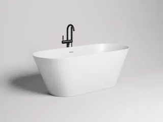 Ванна из искусственного камня Salini Mona S-Sense 102912G 170x72см белый глянцевый