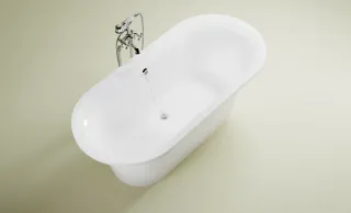 Ванна из искусственного камня Astra-Form Монако 01010030 174x80 см белый глянец