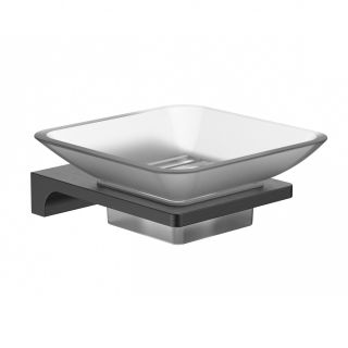 Мыльница с держателем Wonzon & Woghand Eclipse WW-9122-GM тёмный графит