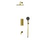Душевой комплект термостатический WHITECROSS Y YSET11TOPGL золото