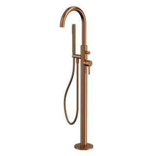 Напольный смеситель для ванны WHITECROSS Y Y1233CPB брашированная медь